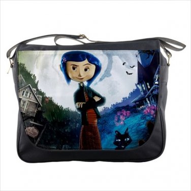Messenger bag Coraline gothic
