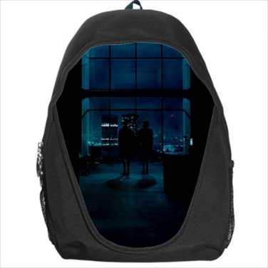 Backpack bag FIght club Darla Tyler Durden the Narrator Edward Norton Brad Pitt