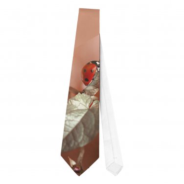 Necktie Tie ladybug