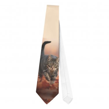 Necktie Tie tabby cat