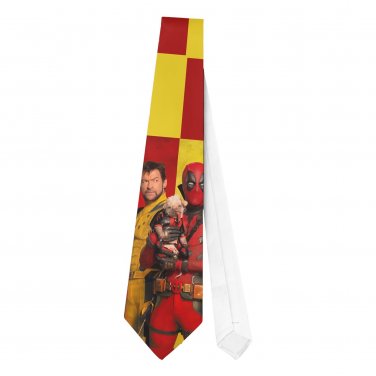 Necktie Tie Deadpool Wolverine