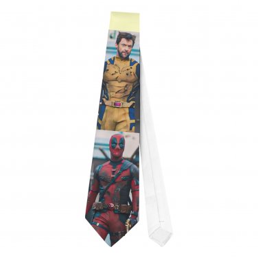 Necktie Tie Deadpool Wolverine