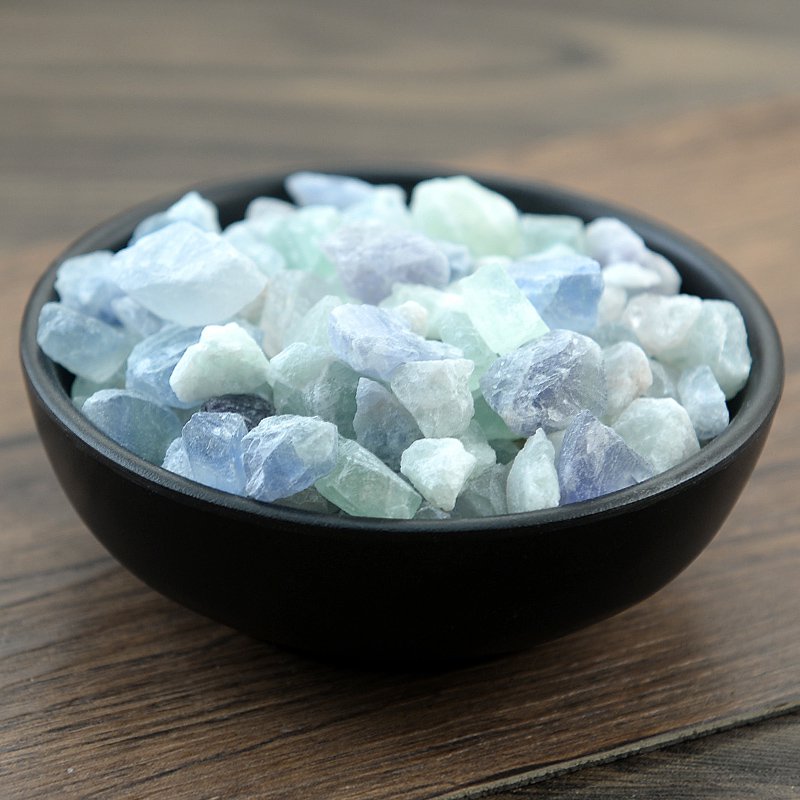 Zi Shi Ying 500g Fluoritum Fluorite Fluorspar Mineral Form of Calcium Fluoride