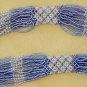 Diamond Pattern Netted Tube Necklace