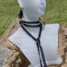 Black and White Lace Chain