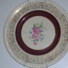 Rose Point Plate - warranted 22 K gold