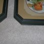 Pink flower picture frame