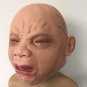 Halloween Party Baby Crying Latex Mask Haunted House Scary Cry Prop Funny