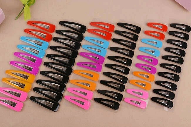 Child Kids Fashion Sweet Black Barrette Hairclips Hair Pin Hair Accessories
