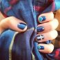 Square Round Metal Color DIY Nail Art Decoration Wheel