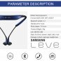 Original SAMSUNG Level U In-Ear Earphone Wireless Bluetooth Collar Noise S8/Plus