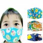 8 Pcs Kids Ages 3-4/5-6 Reusable Face mask Triple-Layer Face Covering + 2 Free