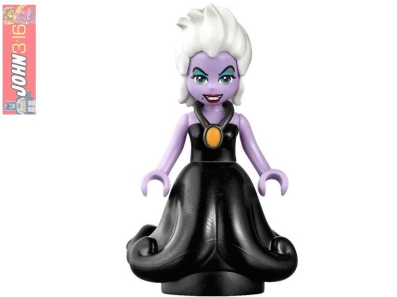 Store Block Ursula (The Little Mermaid) Disney Princess evil queen  Minifigure From US