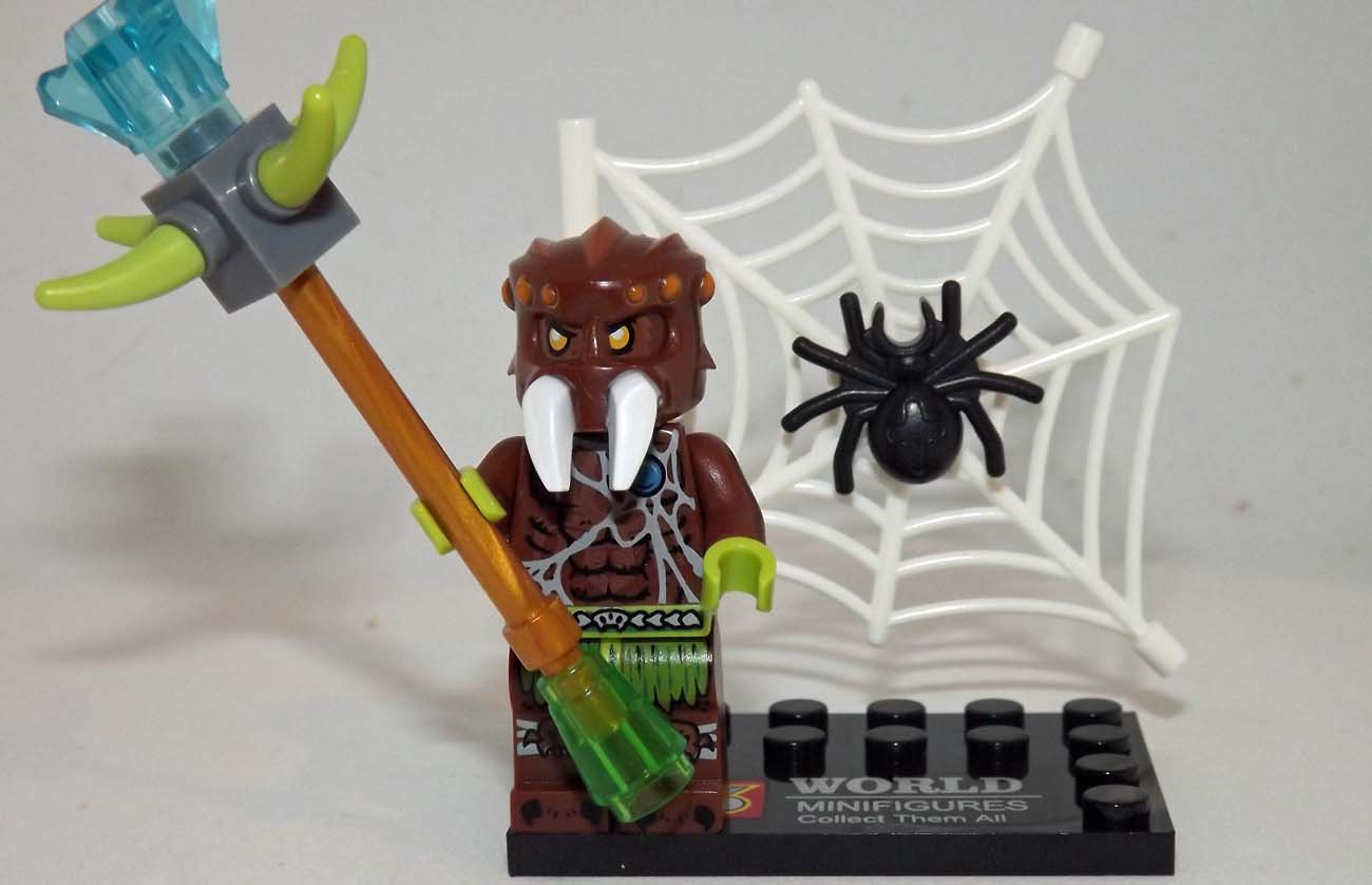 Store Block Sparratus Spider Monster Chima  Minifigure From US