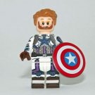 Captain America white suit Marvel Custom minifigure  Minifigure Toy From US