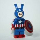 Captain Ham-erica America minifigure Marvel comic spider-ham  Minifigure Toy From US