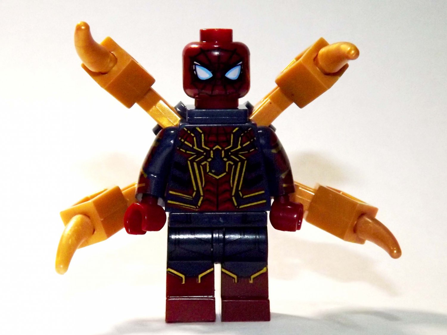 Iron-Spider Spider-Man Classic Infinty War Lego Compatible Minifigure Toys