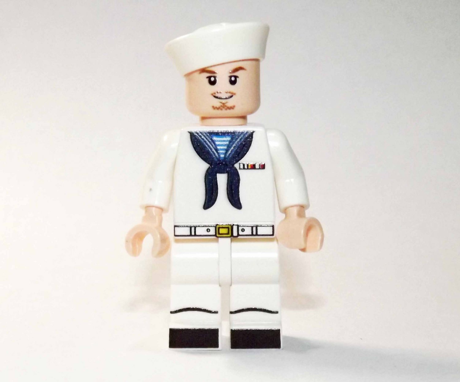 Navy Sailor With Goatee Lego Compatible Minifigure Toys