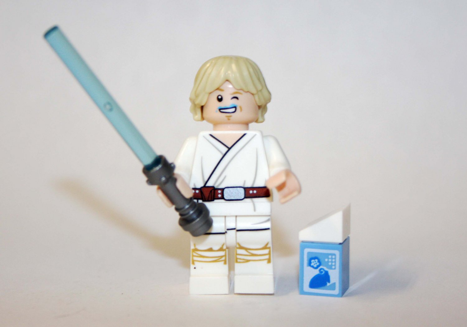 Luke Skywalker with blue milk Star Wars Lego Compatible Minifigure Toys