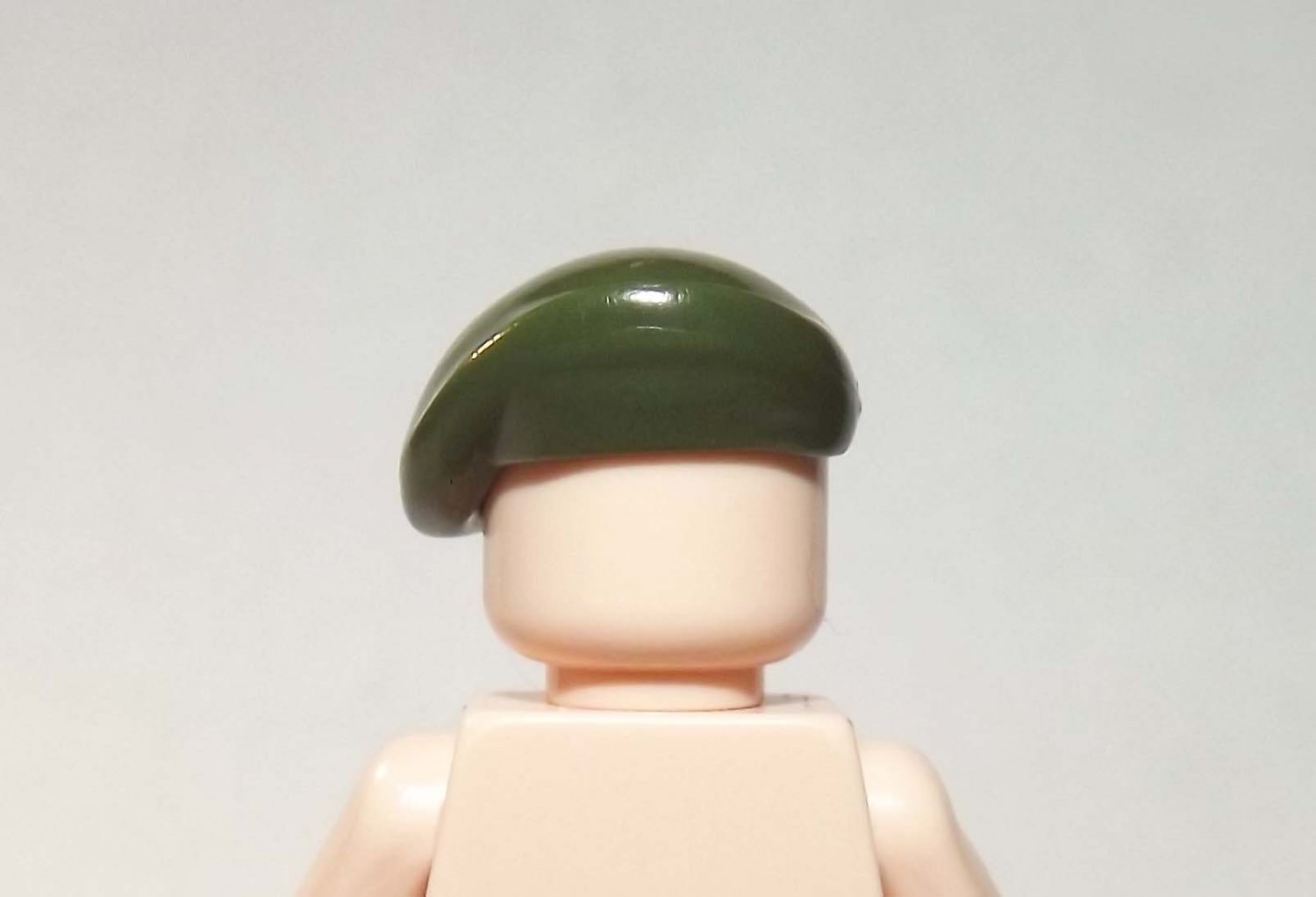 Green Beret modern Army hat for Lego Compatible Minifigure Toys