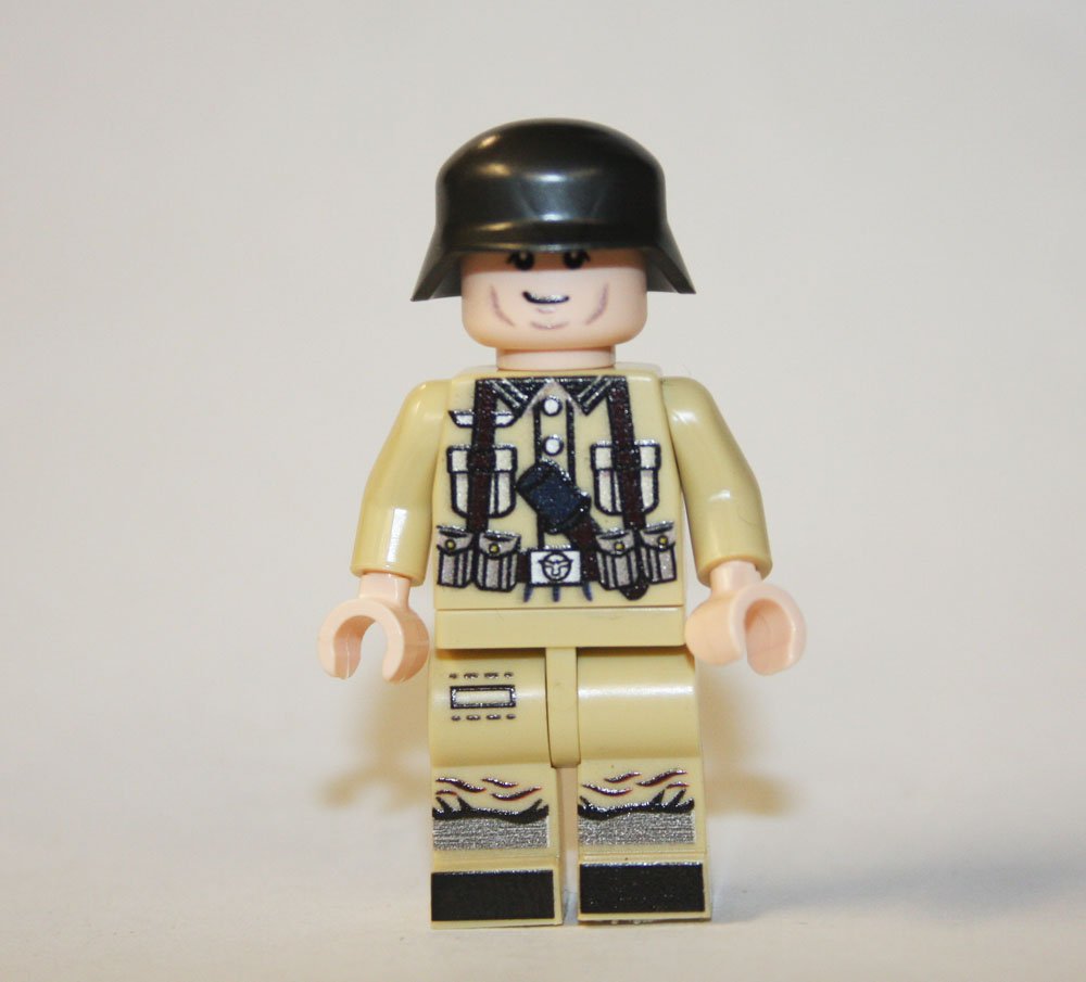 German WW2 Afrika Korps Desert Theater F Lego Compatible Minifigure Toys