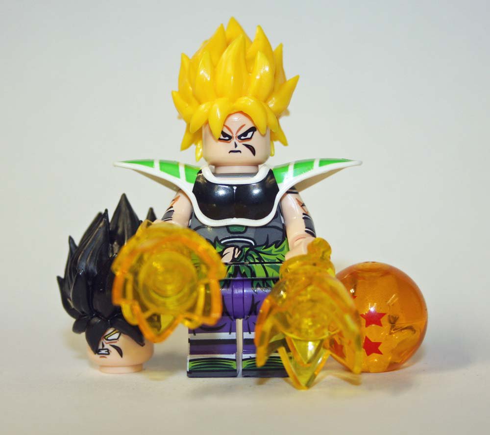 Broly Deluxe Dragon Ball Super Z v2 Lego Compatible Minifigure Toys