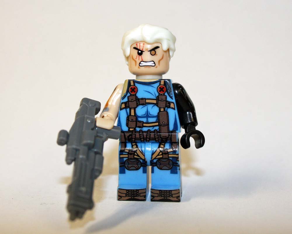 Cable X-men Marvel Comic Lego Compatible Minifigure Toys