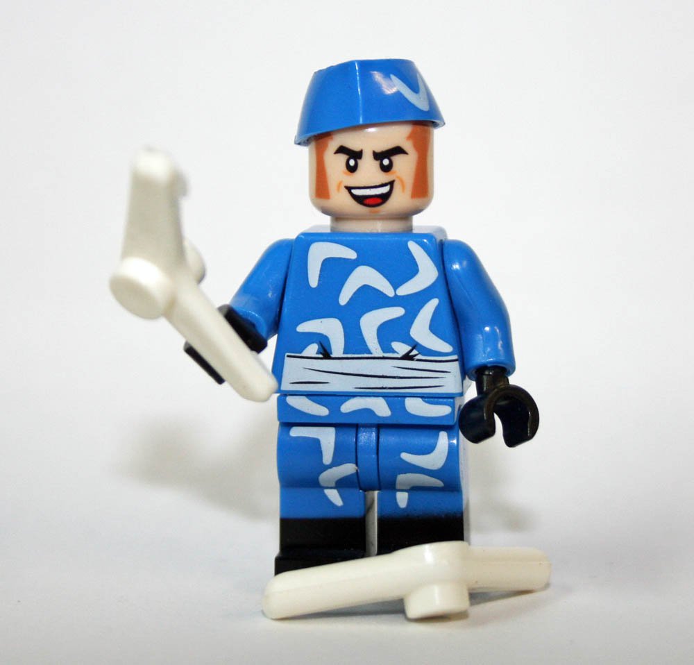 Captain Boomerang Classic Comic! Lego Compatible Minifigure Toys