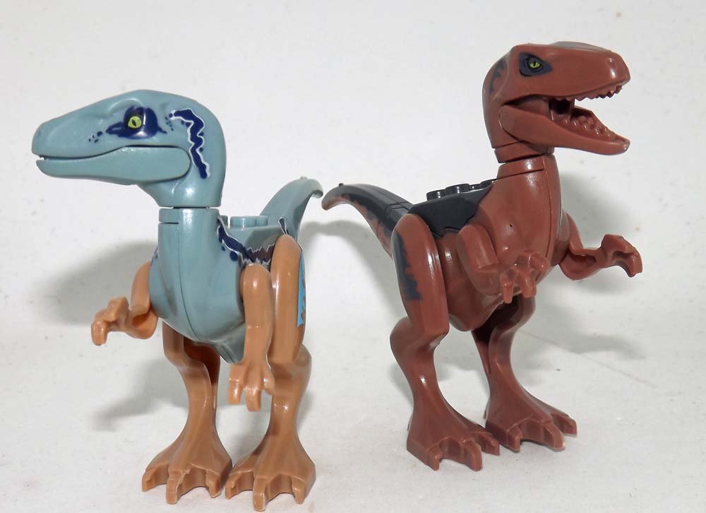 Velociraptor Jurassic World Fallen Kingdom dinosaur Lego Compatible ...