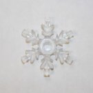 Building Block Clear Ice Snowflake