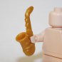 Building Block Saxophone Gold Music Instrument Construction Piece