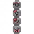 Building Block Zombie Head Set G Minifigure Head DIY