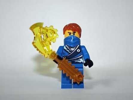 Building Block Jay Rebooted Ninjago Minifigure