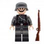 Building Block German WW2 Army Wehrmacht with weapon Minifigure
