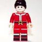 Building Block Santa Claus in Stocking Cap Christmas Minifigure