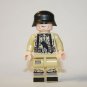Building Block German WW2 Afrika Korps Desert Theater F Minifigure