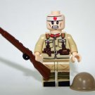 Building Block Japanese Army WW2 Soldier Minifigure
