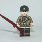 Building Block US Army Soldier Gunner D Day WW2 Minifigure