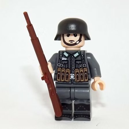 Building Block German WW2 Wehrmacht Army Minifigure