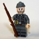 Building Block German WW2 Wehrmacht Army With Cap Minifigure