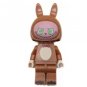 Building Block Labubu Brown Cartoon Minifigure