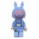 Building Block Labubu Blue Cartoon Minifigure
