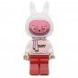 Building Block Labubu White Red Cartoon Minifigure