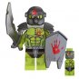 Building Block Uruk-Hai Orc Green Pig Warrior LOTR Lord of the Rings Hobbit Minifigure