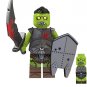 Building Block Uruk-Hai Orc Bloody sword green Warrior LOTR Lord of the Rings Hobbit Minifigure