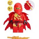 Building Block Kai Ninjago DX Dragon Suit Minifigure Building Block Kai Ninjago DX Dragon Suit Minifigure