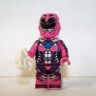 Building Block Pink Power Rangers Movie Minifigure