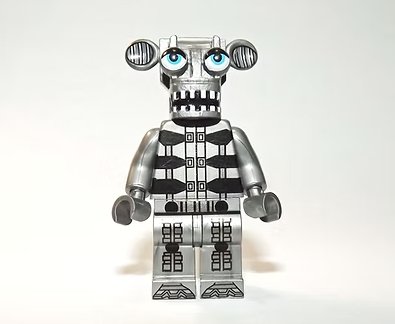 Building Block Endo Skeleton Five Nights at Freddy's Video Game Minifigure