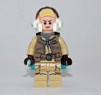 Building Block Rebel pilot soldier Star Wars Minifigure