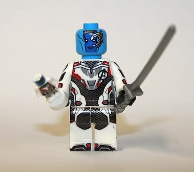 Building Block Nebula Quantum Suit Guardians of the Galaxy Minifigure